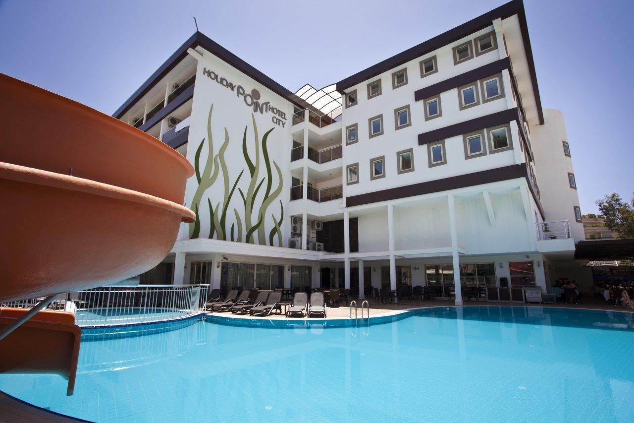 Holiday City Hotel (Adults Only) Side Exterior foto